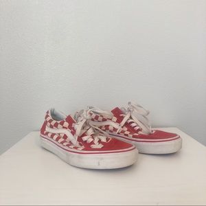 Red Checkered Old Skool Vans